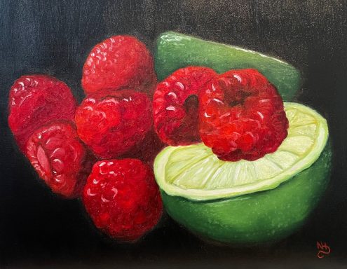 Raspberries and Limes