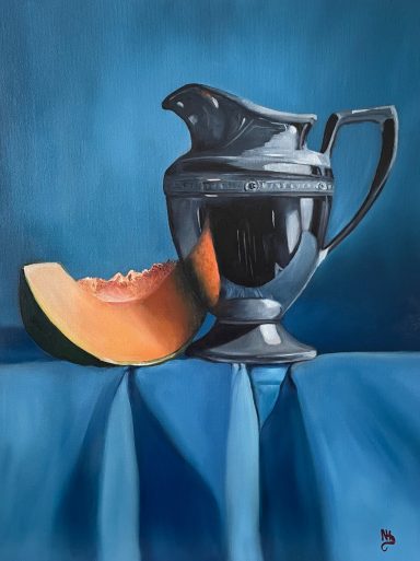 Silver and Melon